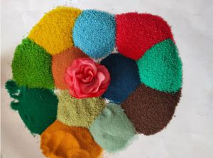 天然彩砂的应用